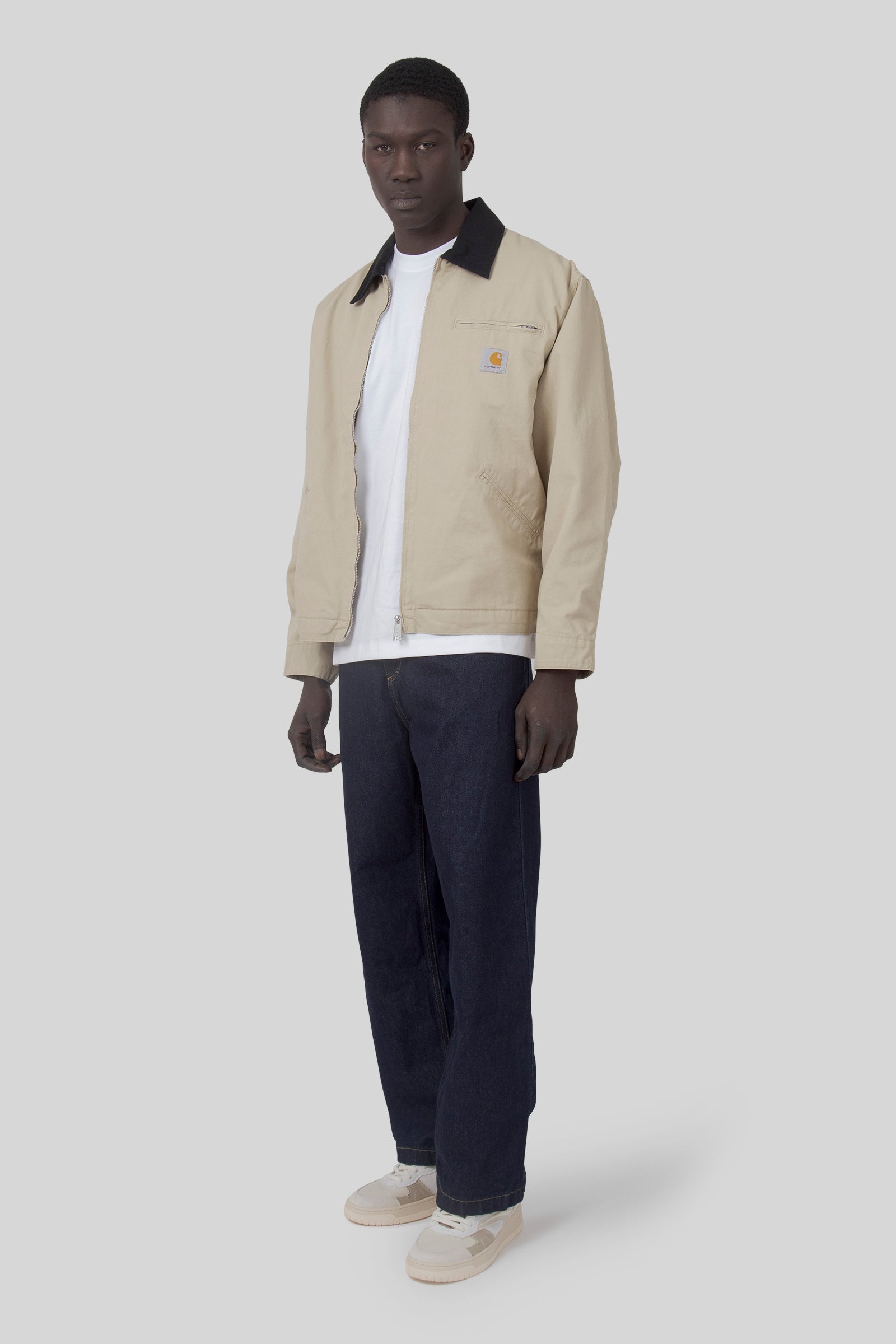 Carhartt WIP Carhartt Wip Og Detroit Jacket Ecru Uomo, view 2
