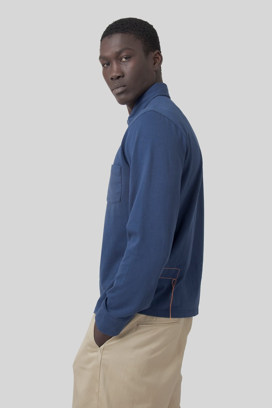 fortela Fortela Polo Grayson Indigo Uomo, view 3