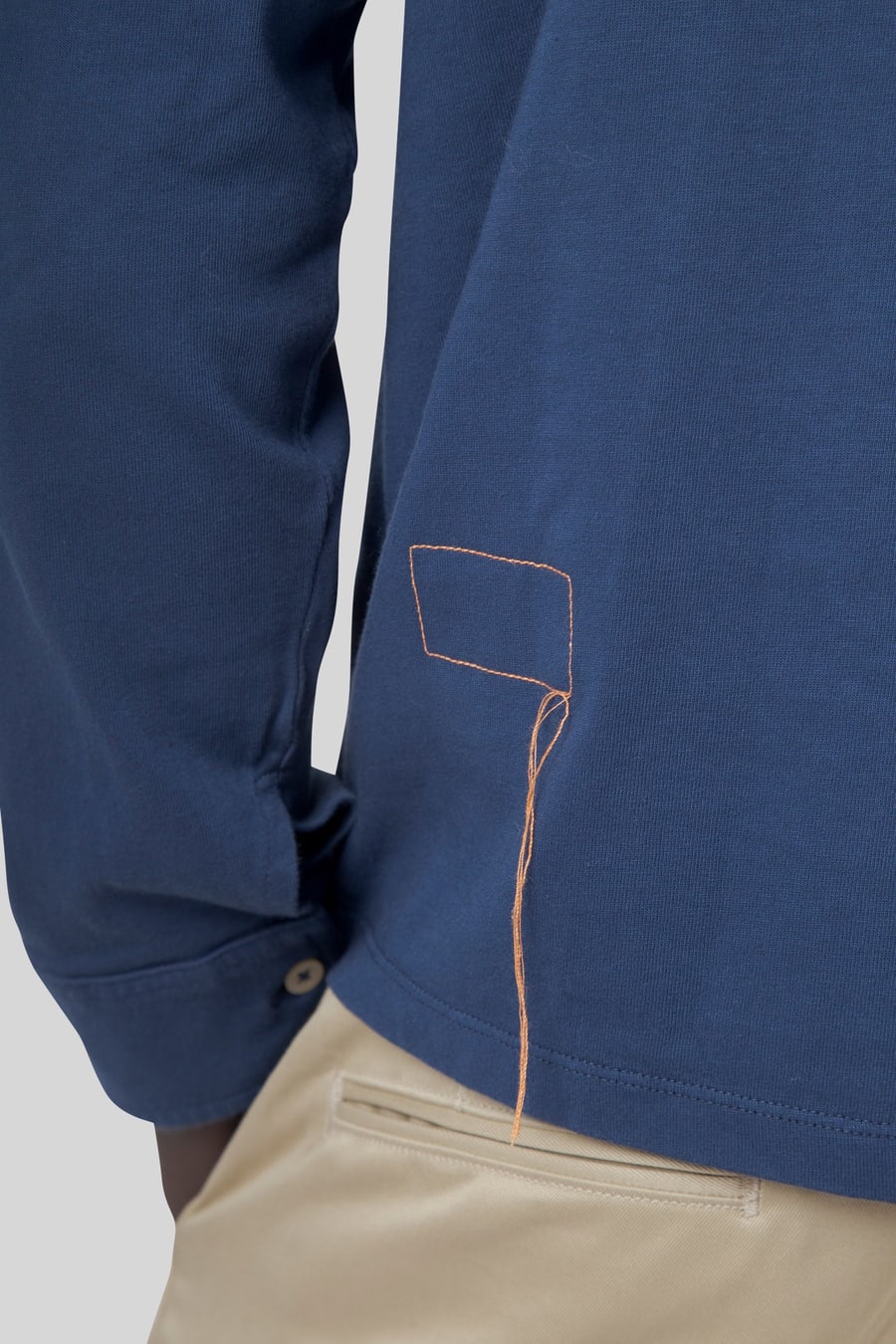 fortela Fortela Polo Grayson Indigo Uomo, view 4