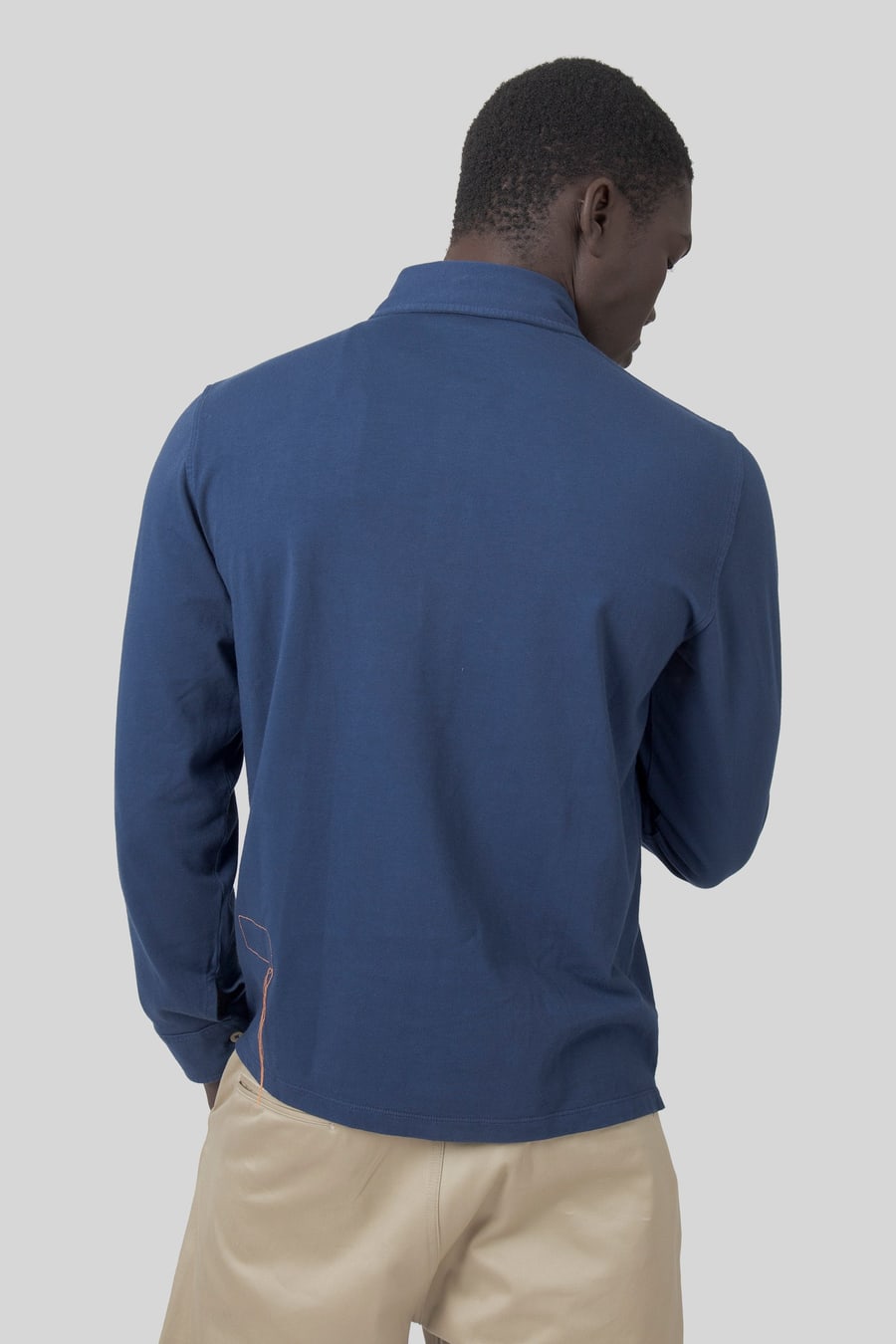 fortela Fortela Polo Grayson Indigo Uomo, view 5