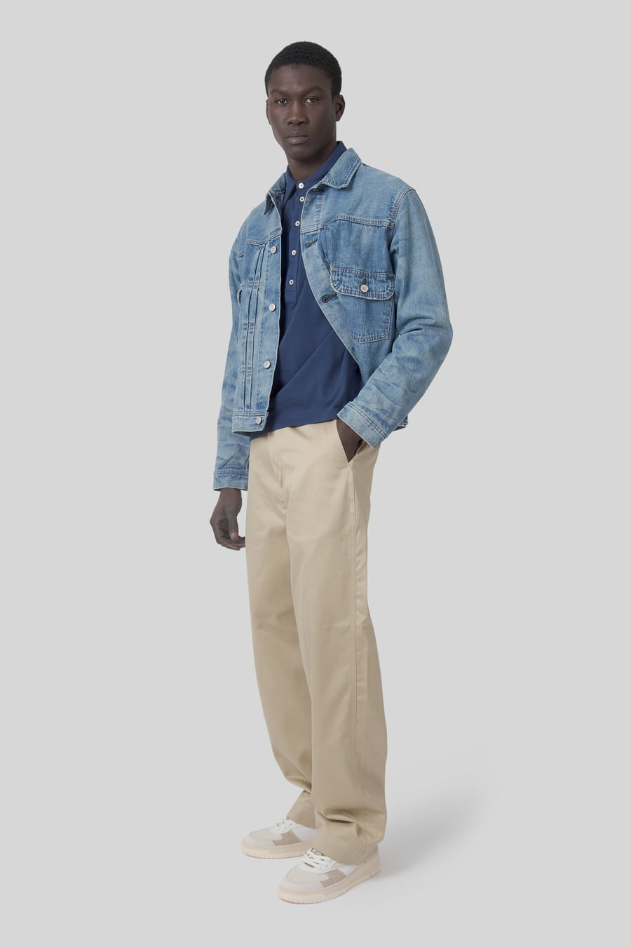 fortela Fortela Polo Grayson Indigo Uomo, view 8