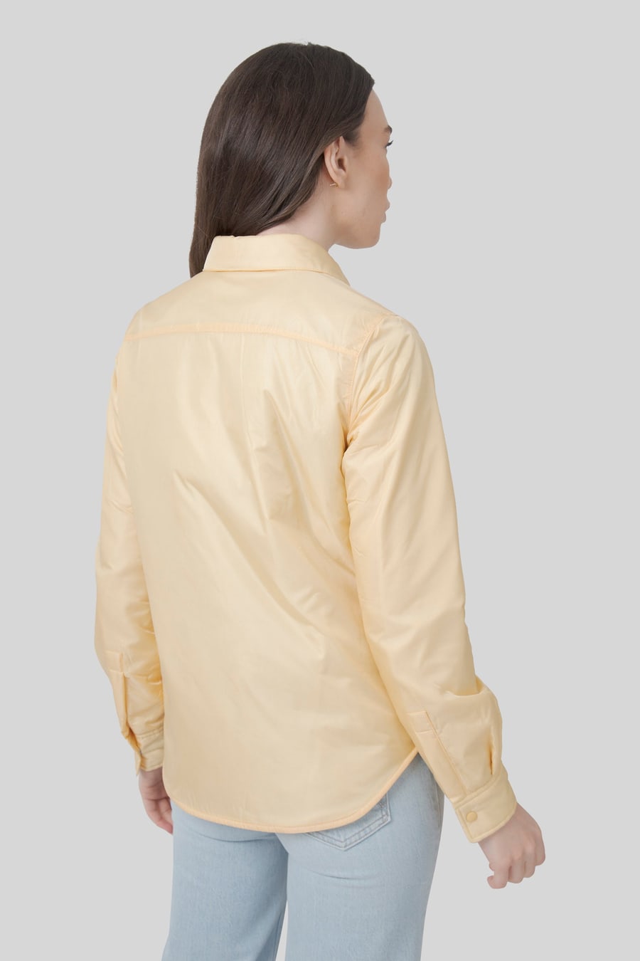 aspesi Aspesi Camicia Glue Giallo Donna, view 3