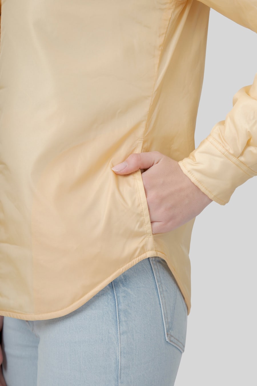 aspesi Aspesi Camicia Glue Giallo Donna, view 7