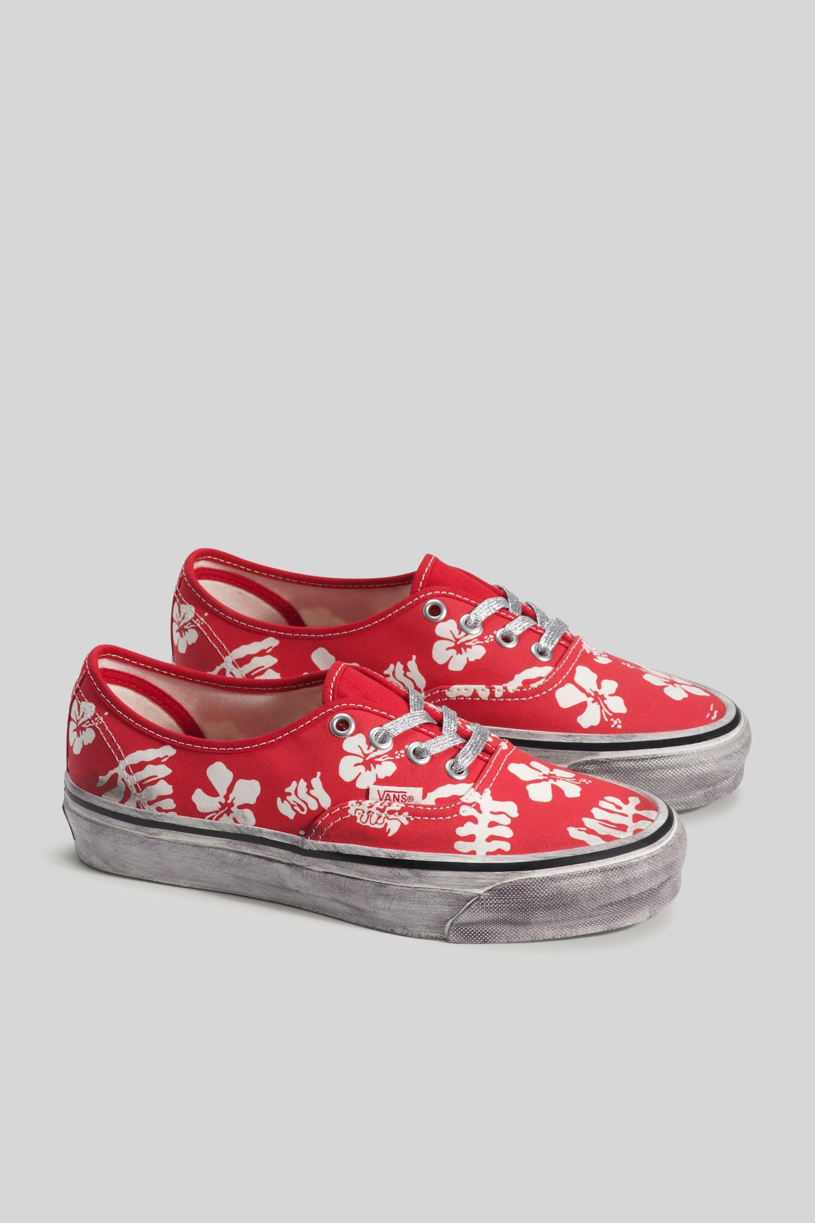 vans "off the wall" Vans "off The Wall" Sneaker Lx Authentic 44 Archive Rosso Donna, view 2