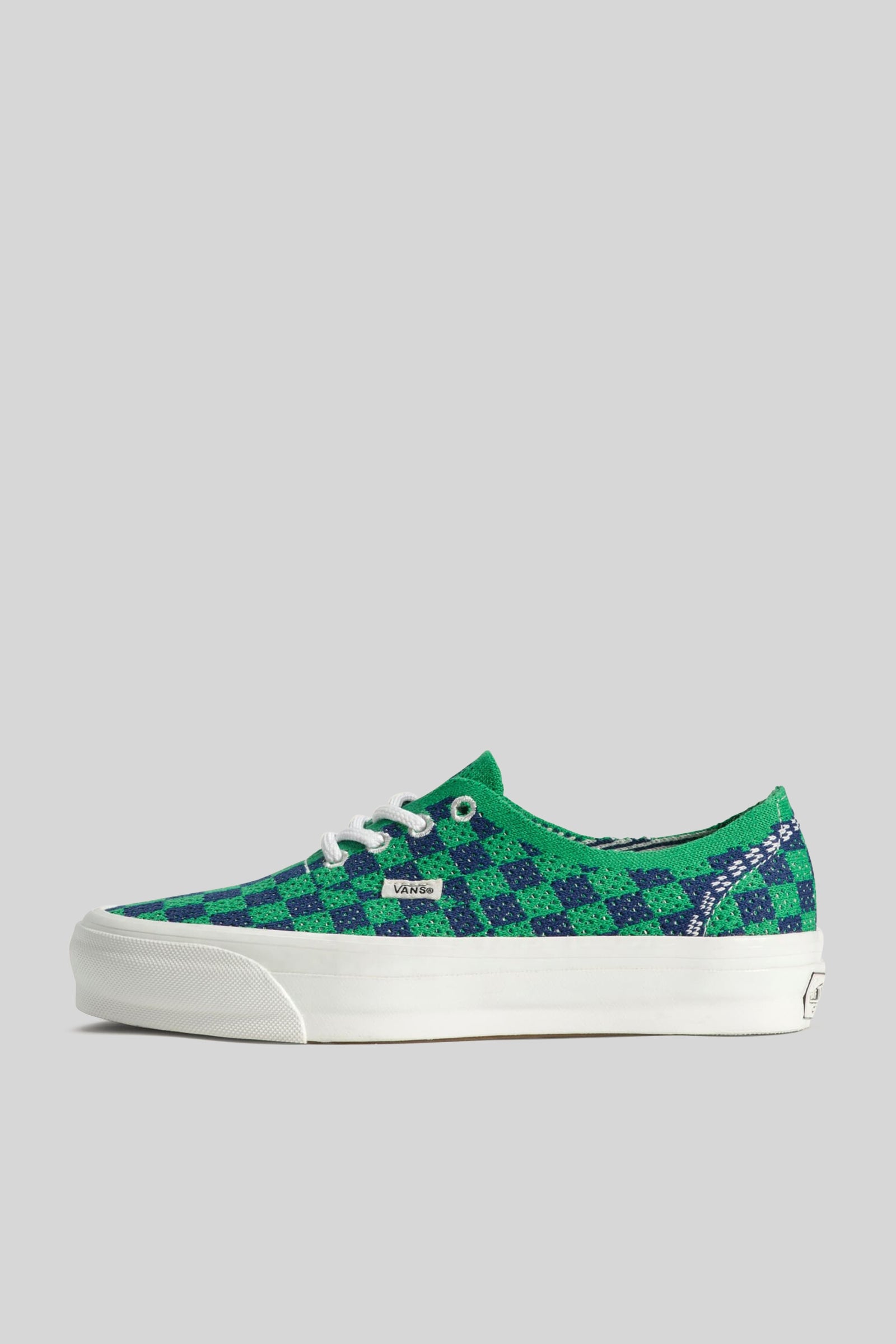 vans "off the wall" Vans "off The Wall" Sneaker Premium Authentic Checkerboard Blu/verde Unisex