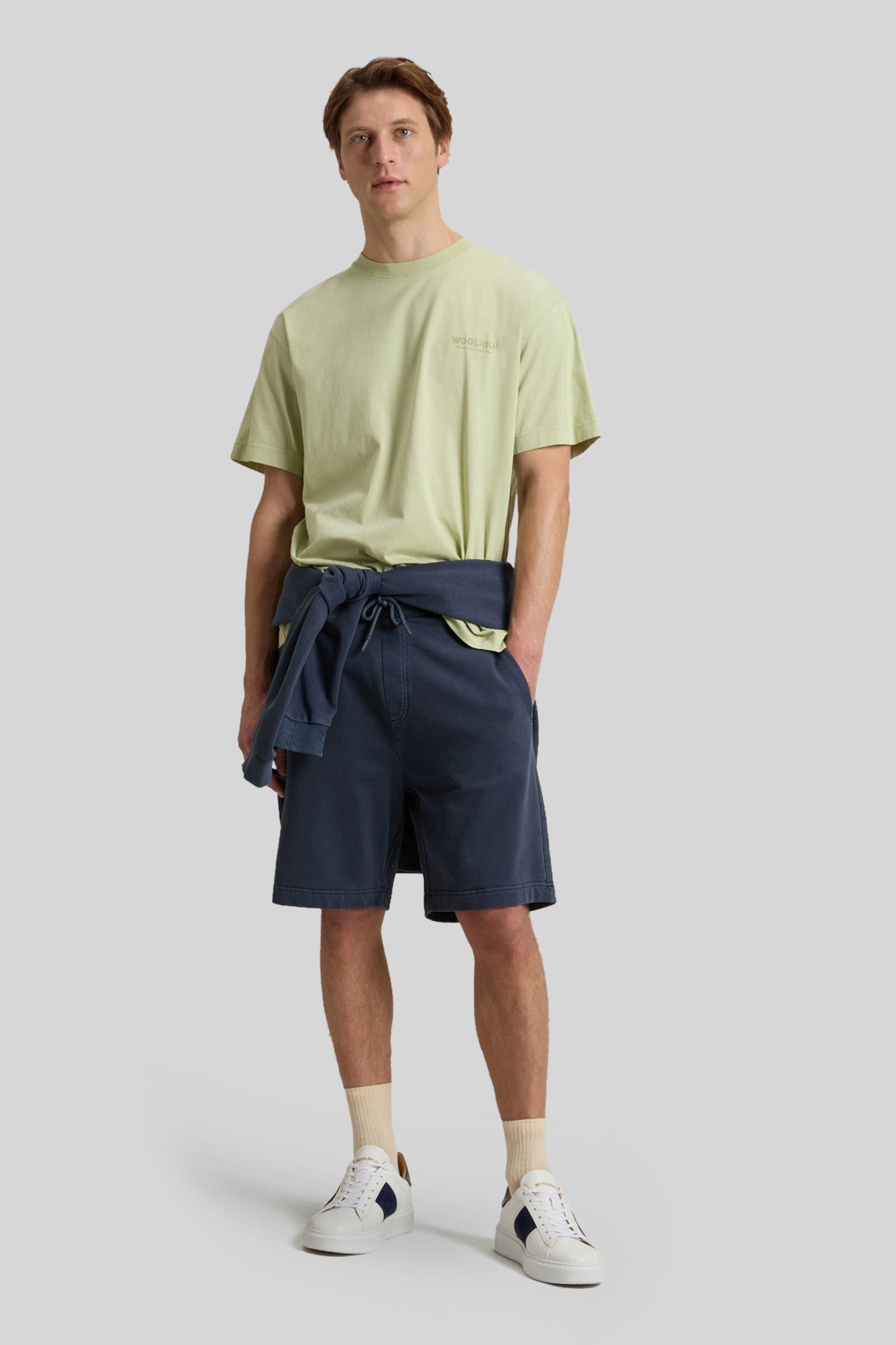 Woolrich Woolrich T-shirt Graphic Lime Uomo, view 2