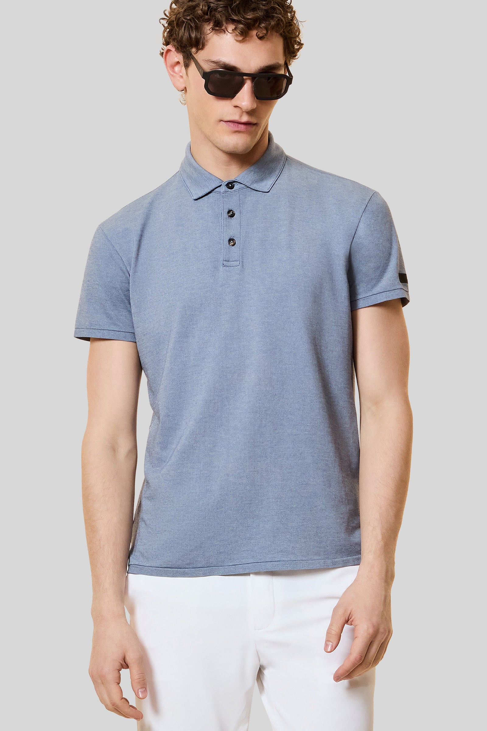 rrd Rrd Polo Doticon Blu Medio Uomo