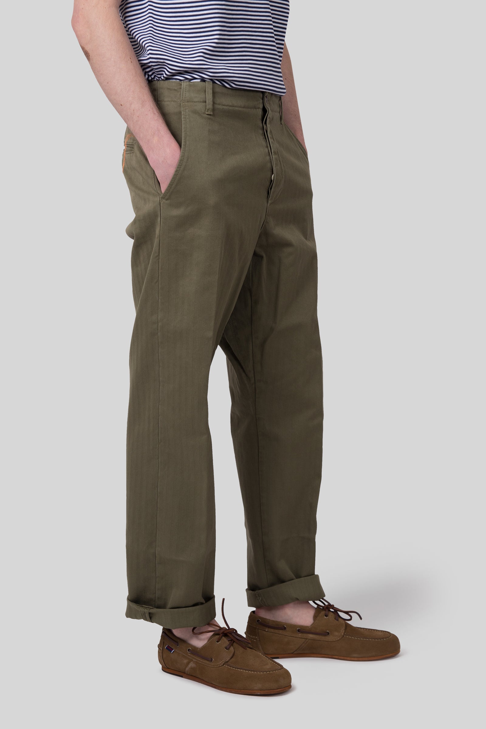 fortela Fortela Pantalone Hector Verde Uomo