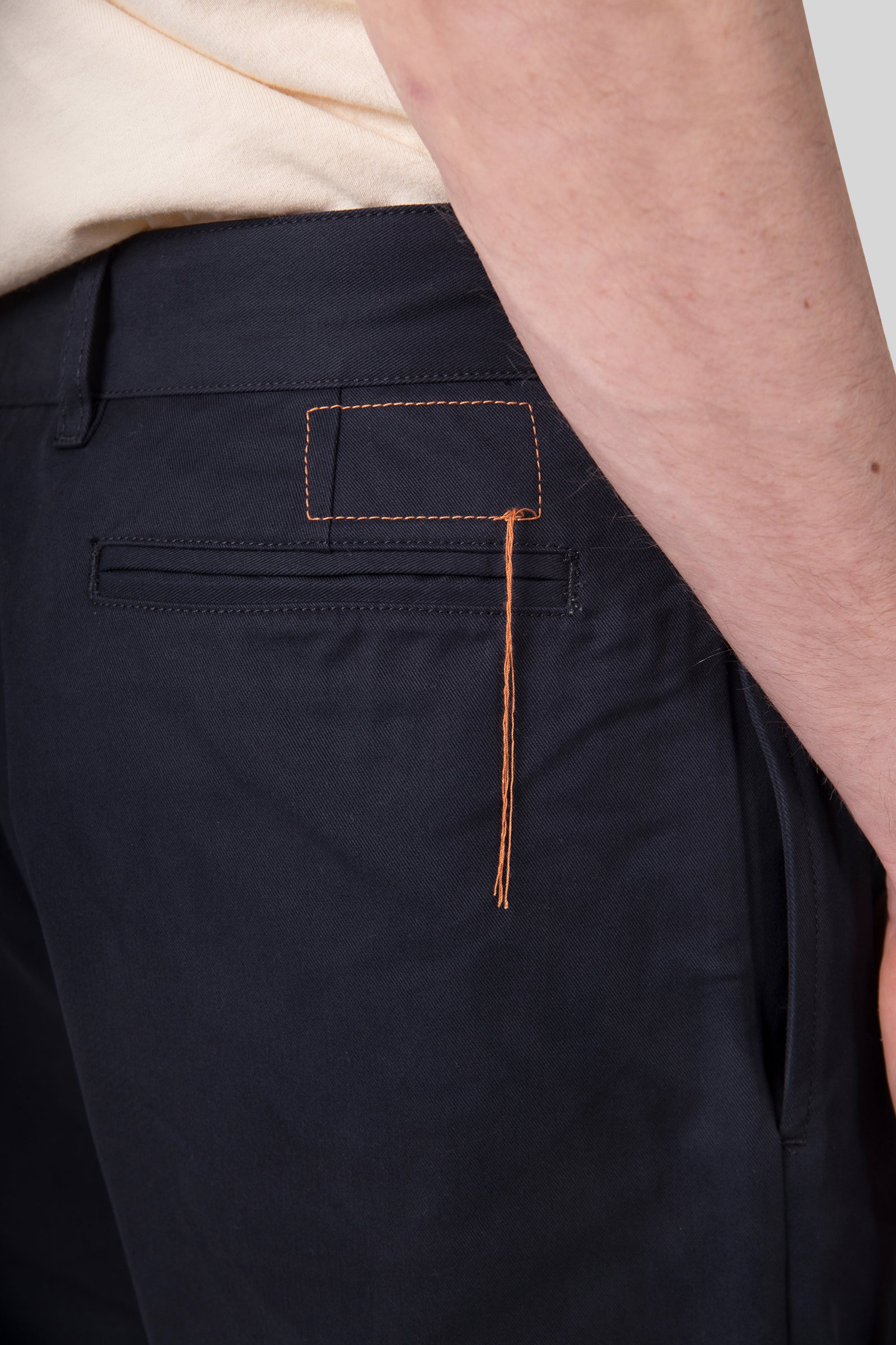 fortela Fortela Pantalone New York Con Pences Blu Uomo, view 2
