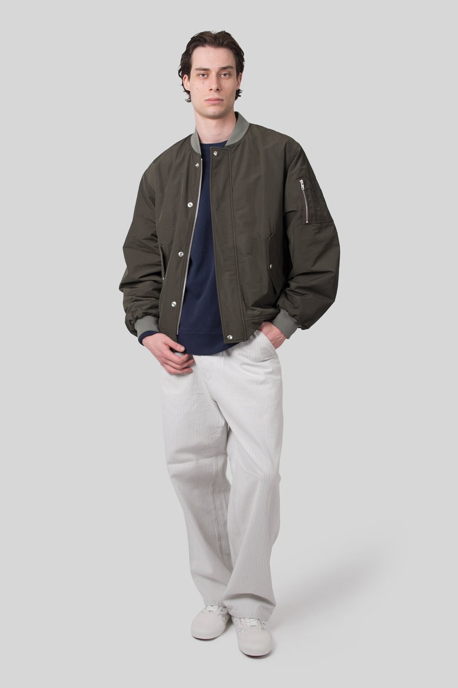 department five Department Five Bomber Detroit Verde Militare Uomo, view 2