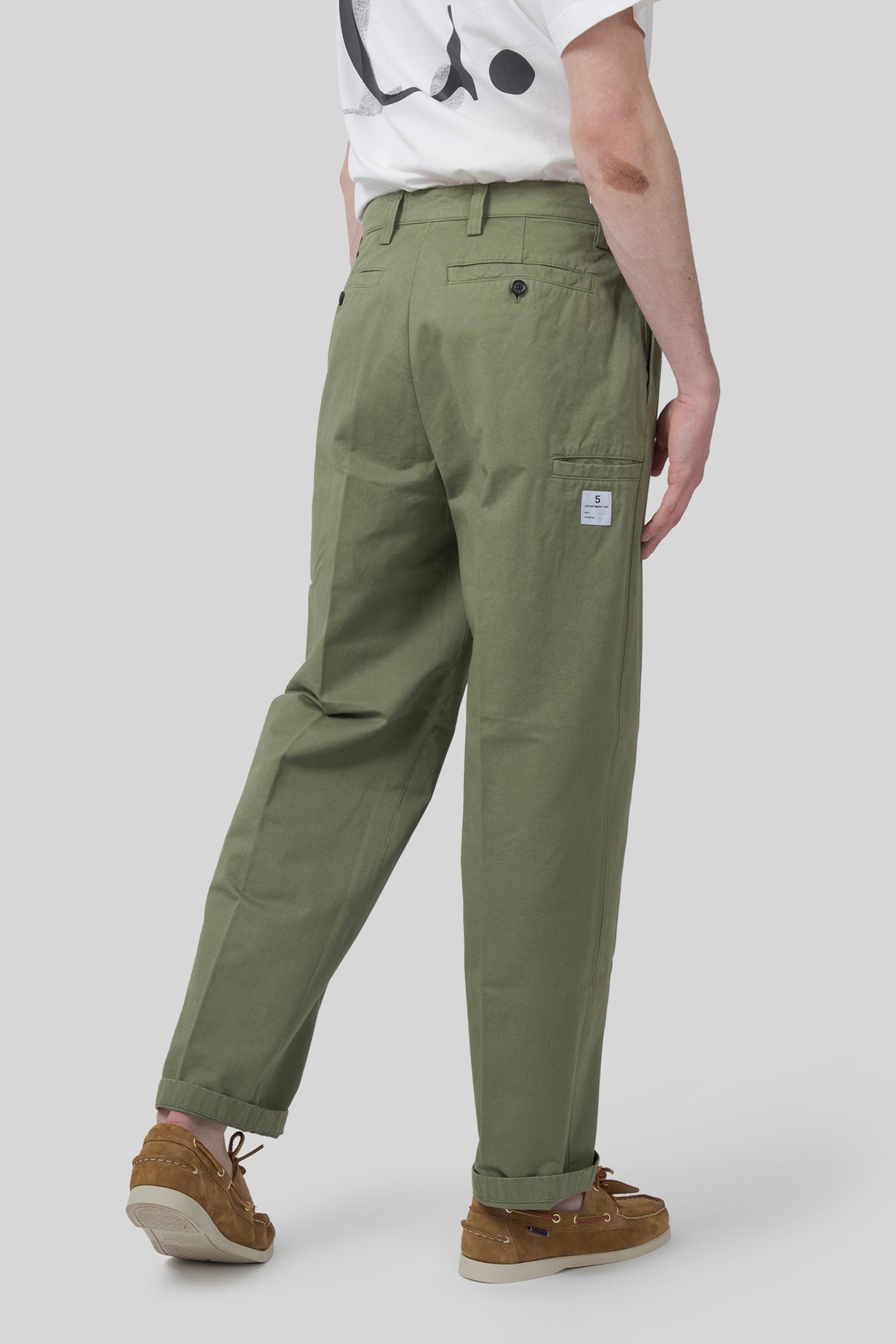 department five Department Five Pantalone Ant Verde Militare Uomo