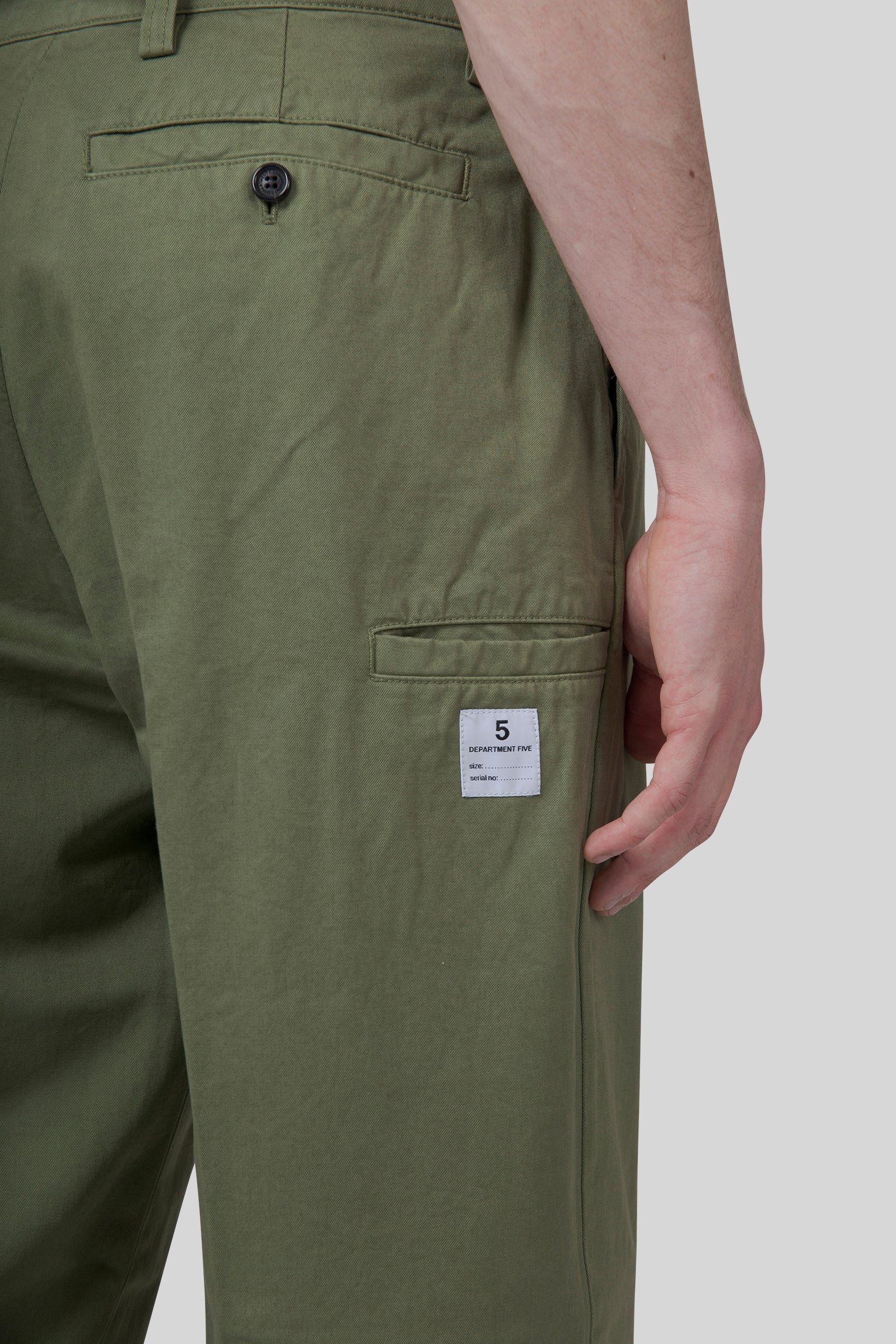 department five Department Five Pantalone Ant Verde Militare Uomo, view 2