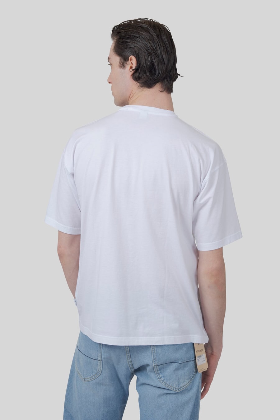 aspesi Aspesi T-shirt Wrong Bianco Uomo, view 3