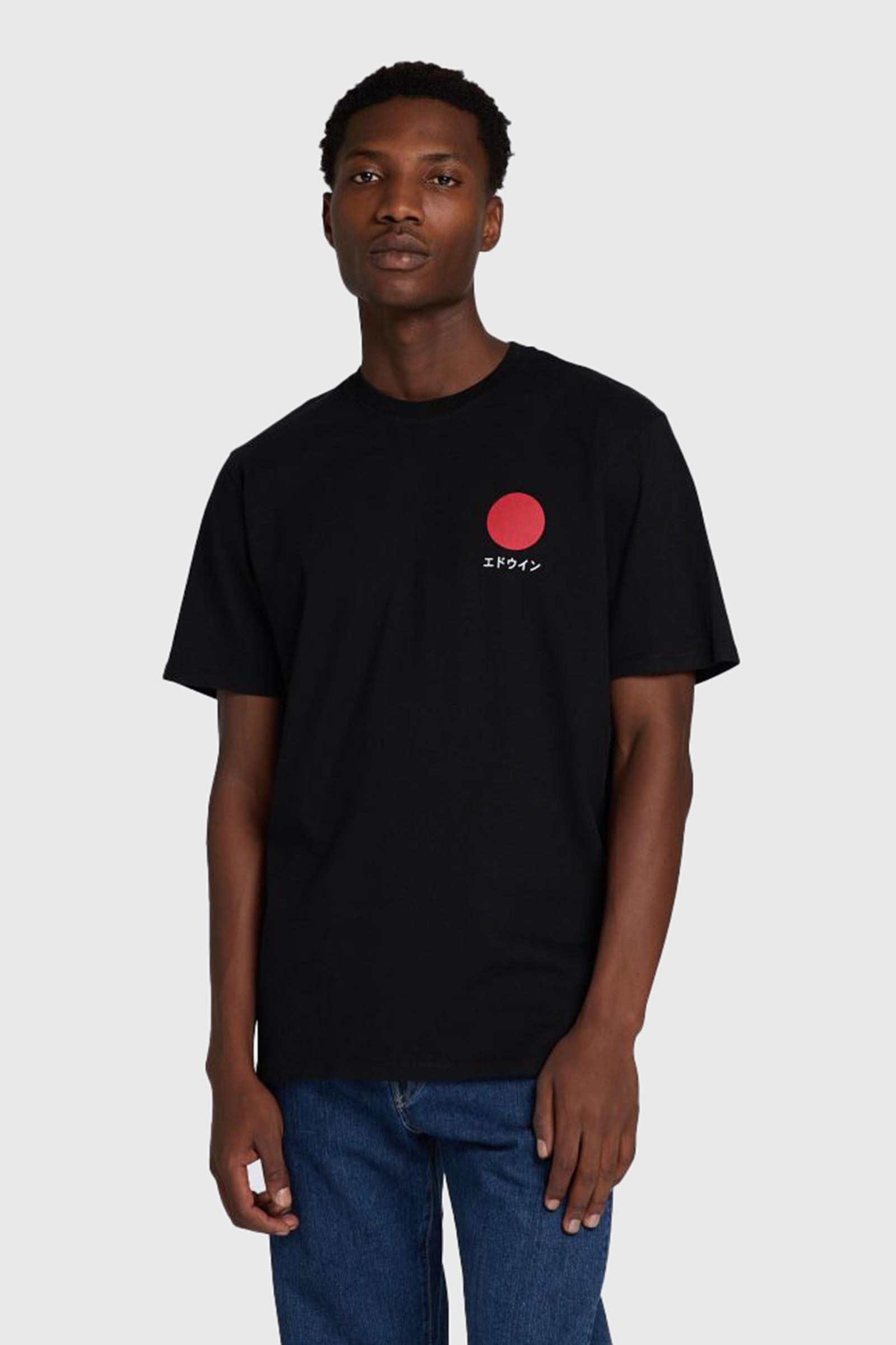 edwin Edwin T-shirt Japanese Sun Nero Uomo