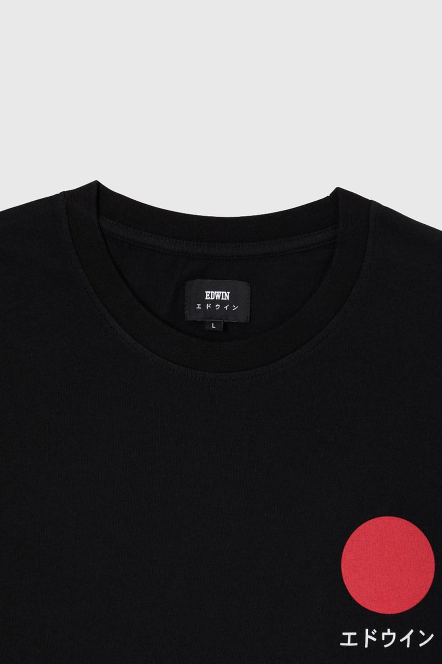 edwin Edwin T-shirt Japanese Sun Nero Uomo, view 7