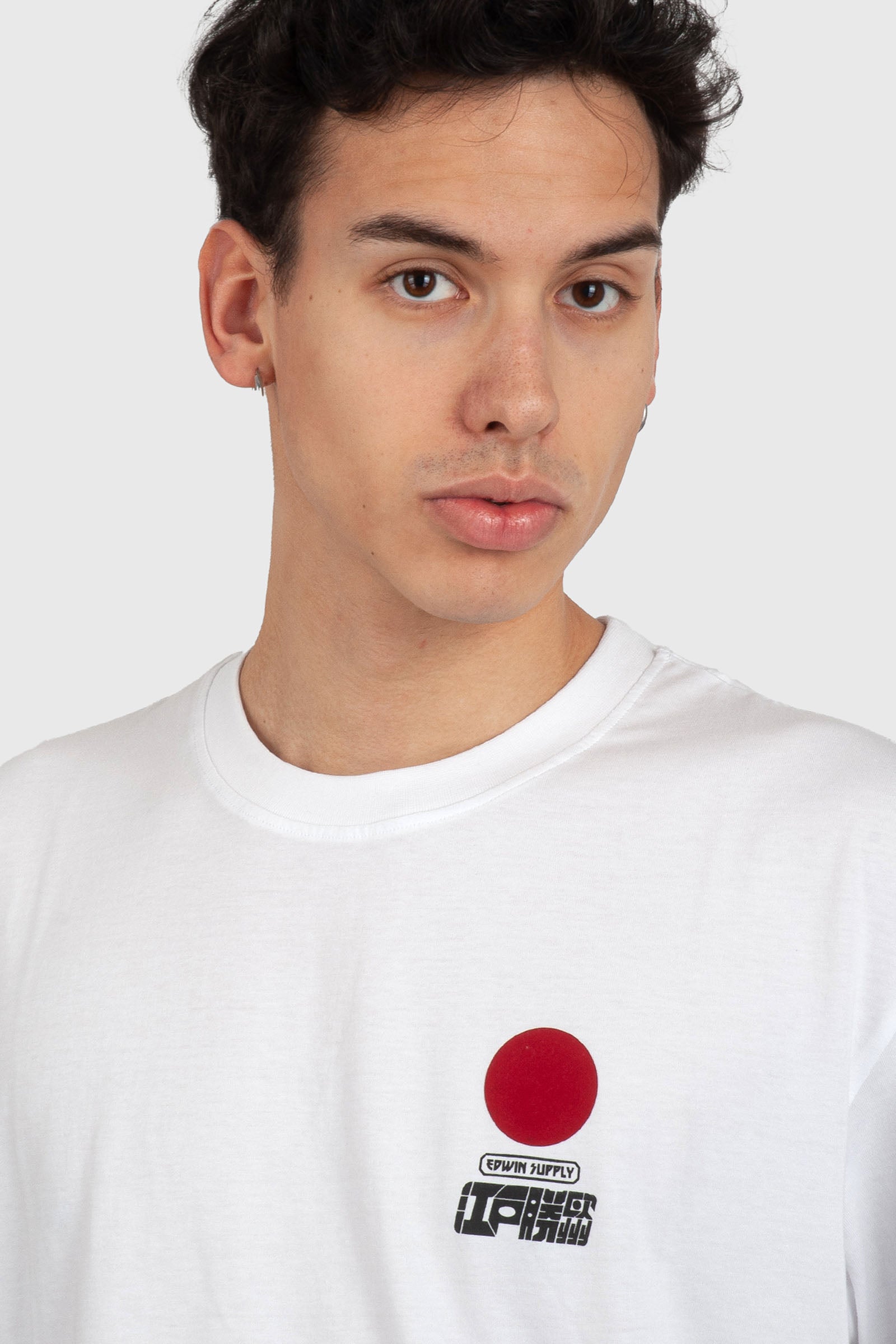 edwin Edwin T-shirt Sun On Bianco Uomo