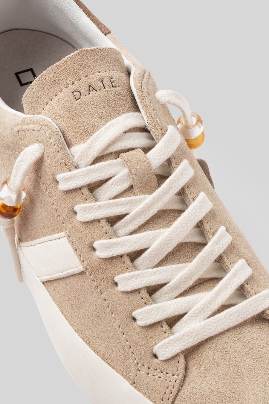 d.a.t.e. D.a.t.e. Sneaker Hill Low Suede Beige Donna, view 4