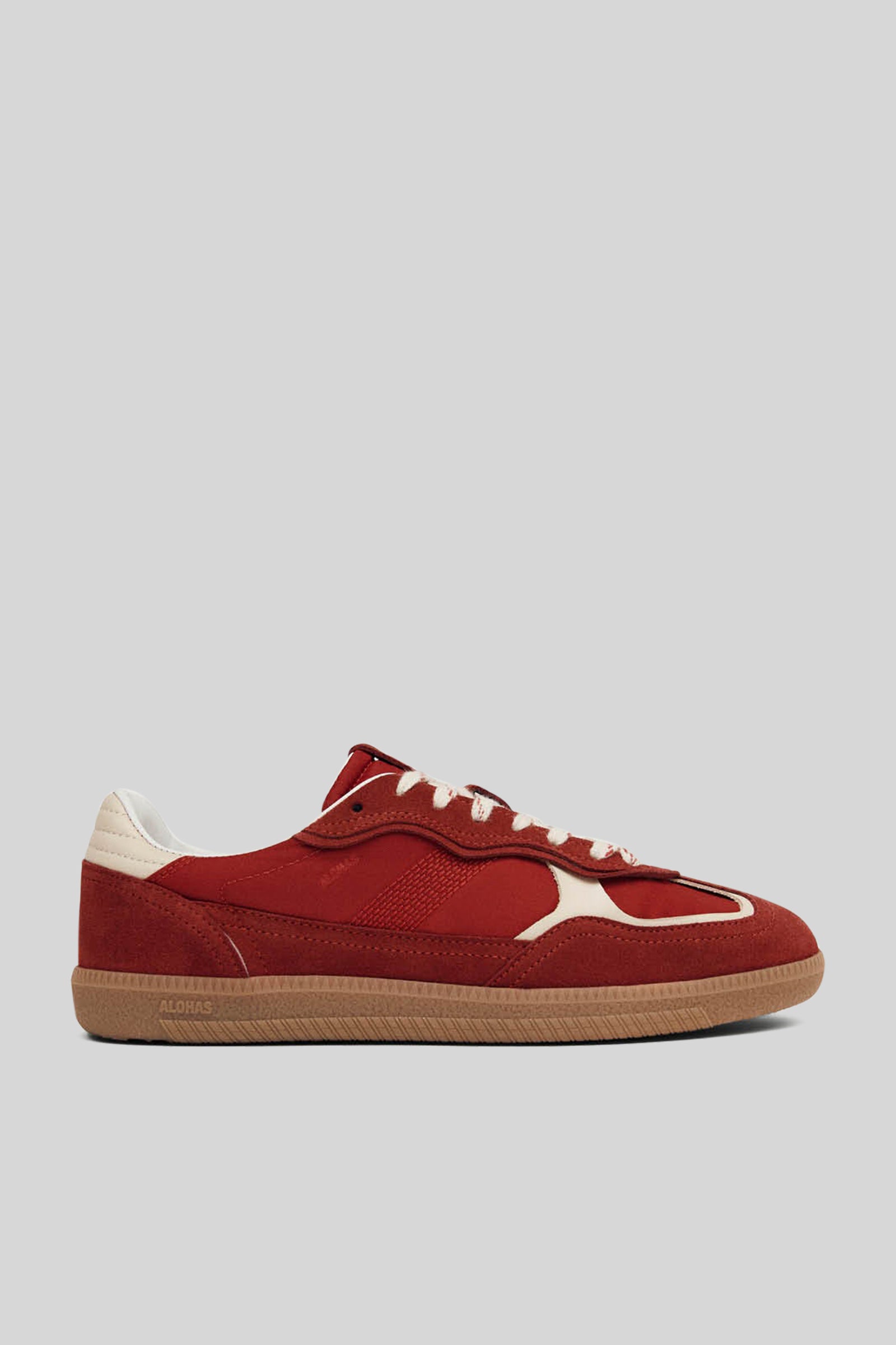 alohas Alohas Sneaker Tb.490 Rife In Pelle Rosso Donna