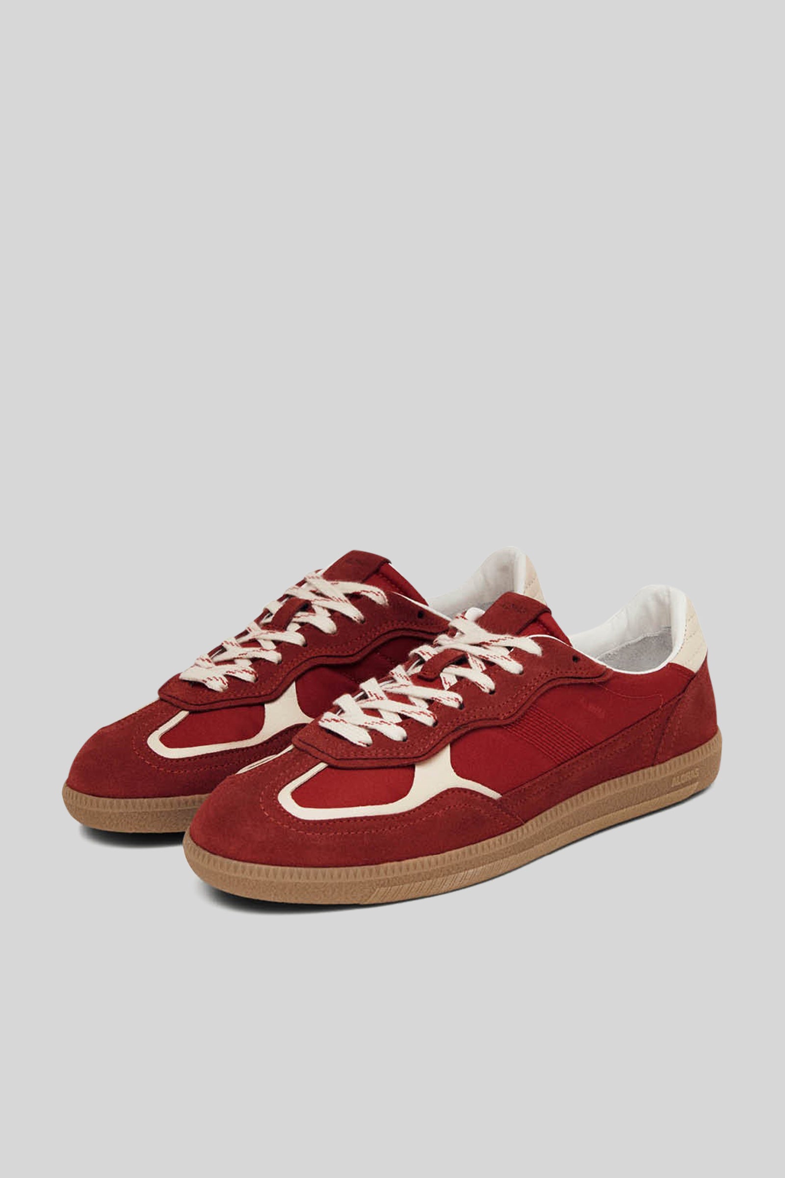 alohas Alohas Sneaker Tb.490 Rife In Pelle Rosso Donna, view 2