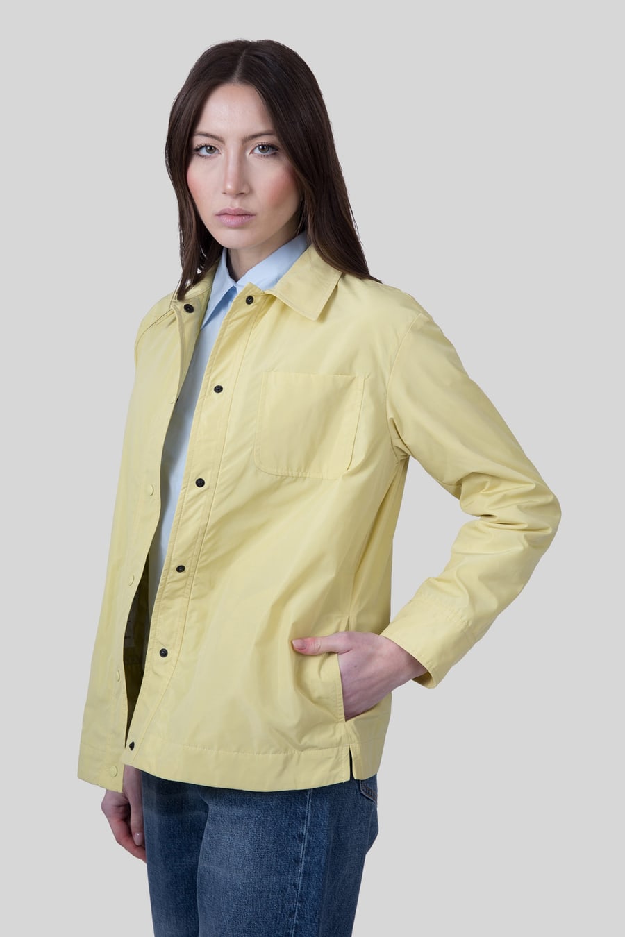 aspesi Aspesi Giacca Lucciola Giallo Donna, view 5