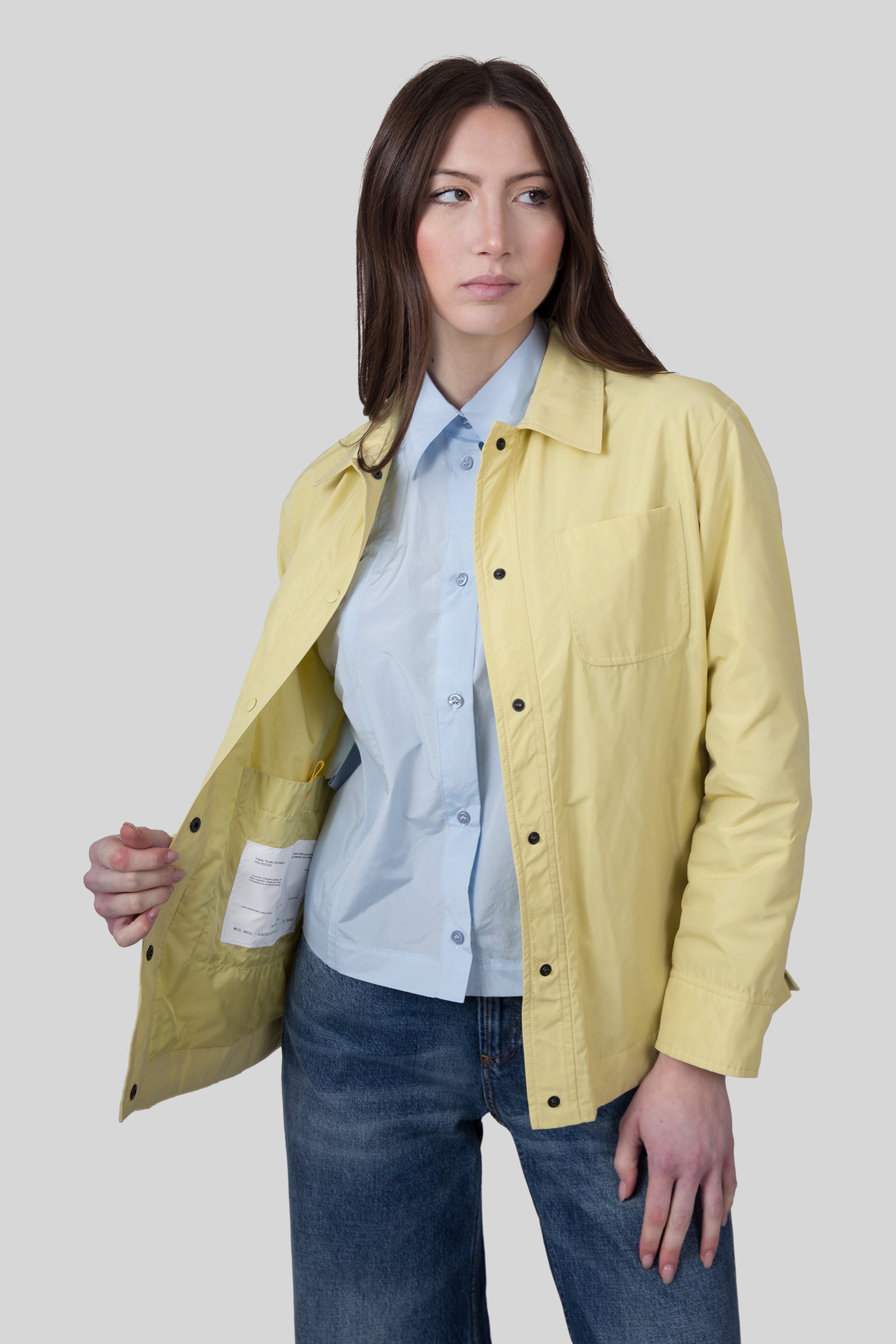 aspesi Aspesi Giacca Lucciola Giallo Donna, view 2