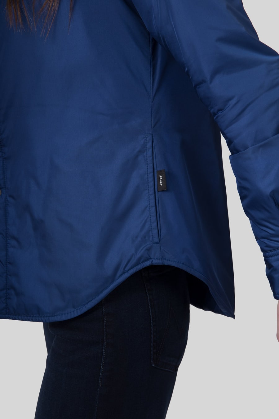 aspesi Aspesi Camicia Glue Bluette Donna, view 4