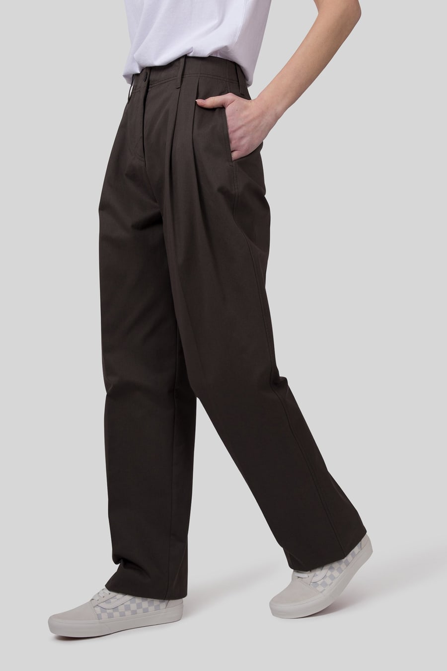 semicouture Semicouture Pantalone Sofia Verde Militare Donna, view 3