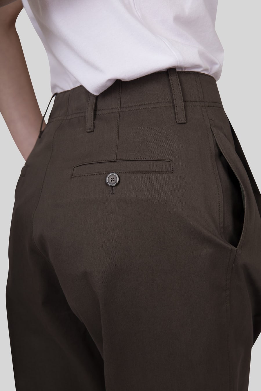 semicouture Semicouture Pantalone Sofia Verde Militare Donna, view 4