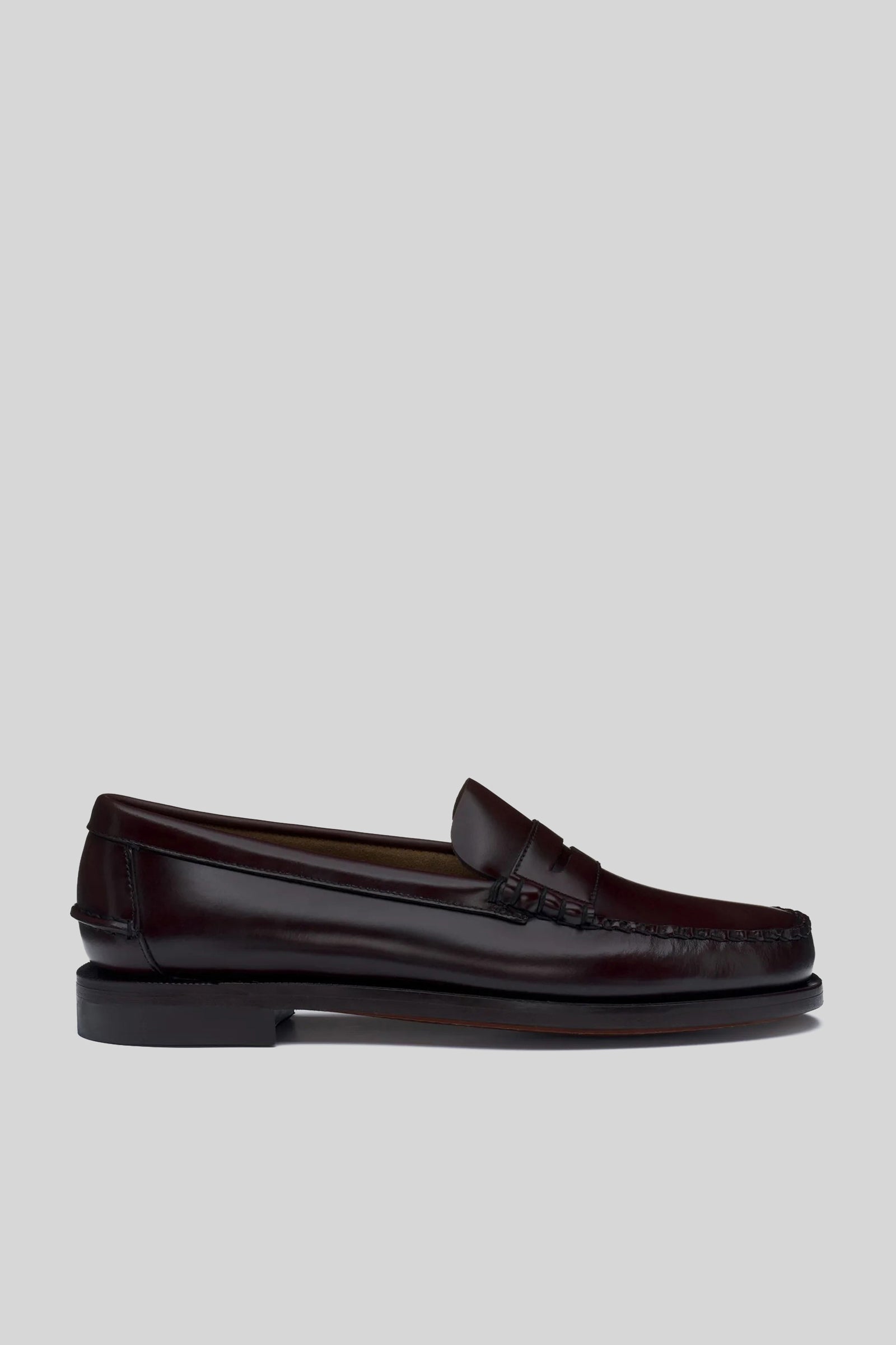 sebago Sebago Mocassino Classic Dan Marrone/bordeaux Uomo