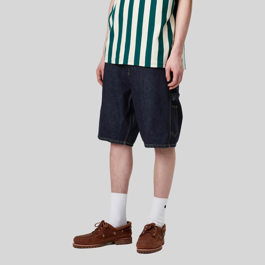Carhartt WIP Carhartt Wip Single Knee Short Blu Scuro Uomo, view 5