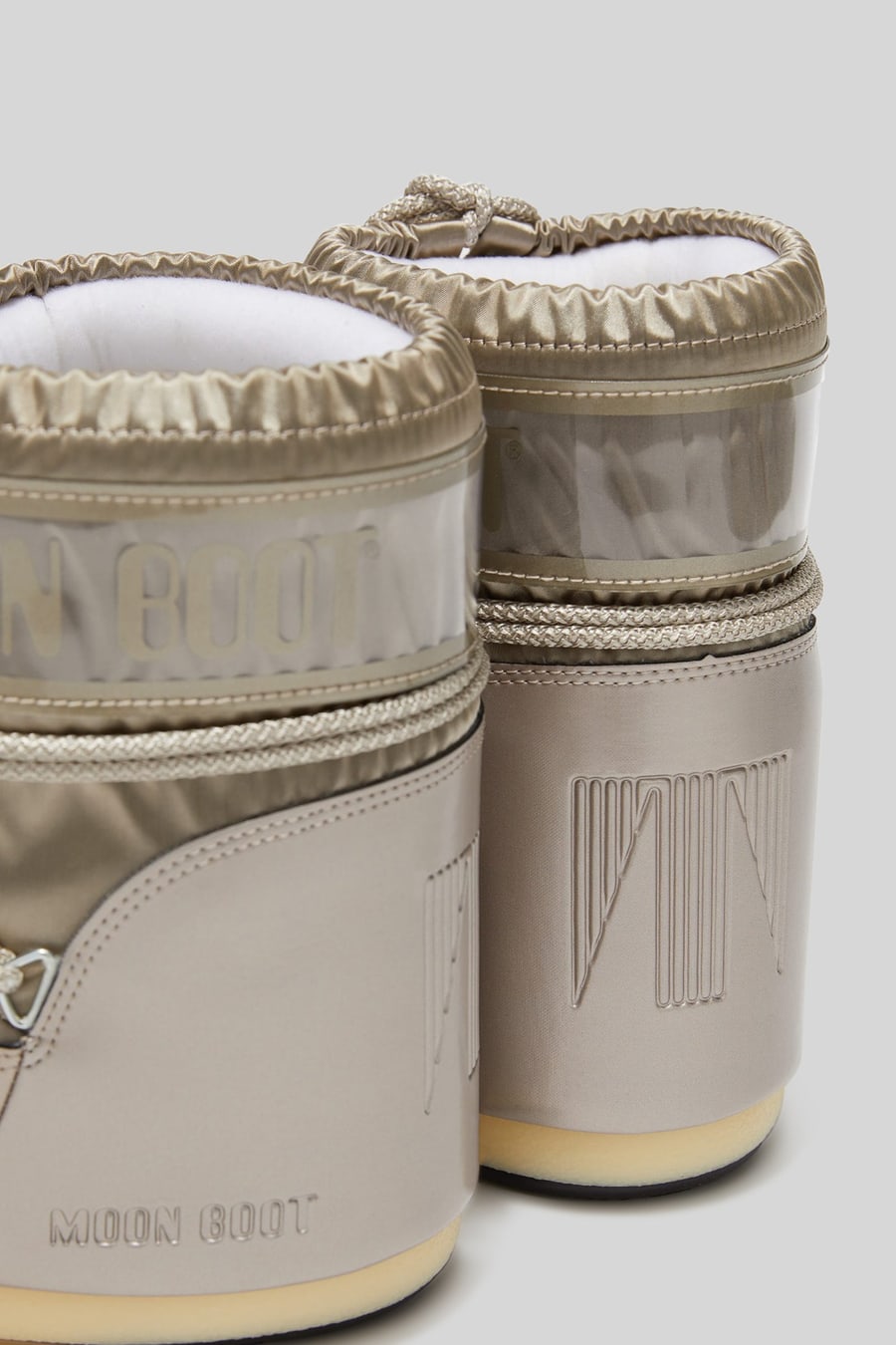 moon boot Moon Boot Icon Low Glance Platino Donna, view 2