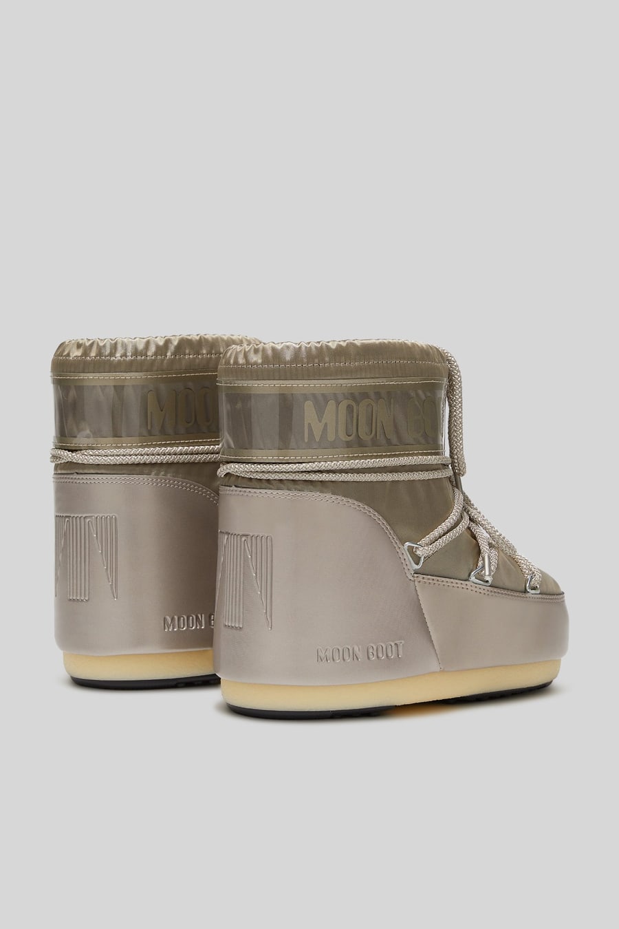 moon boot Moon Boot Icon Low Glance Platino Donna, view 3