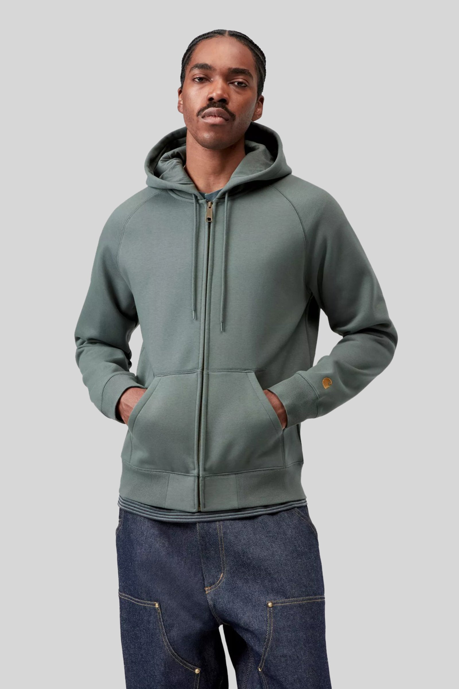 Carhartt WIP Carhartt Wip Hooded Chase Jacket Verde Uomo