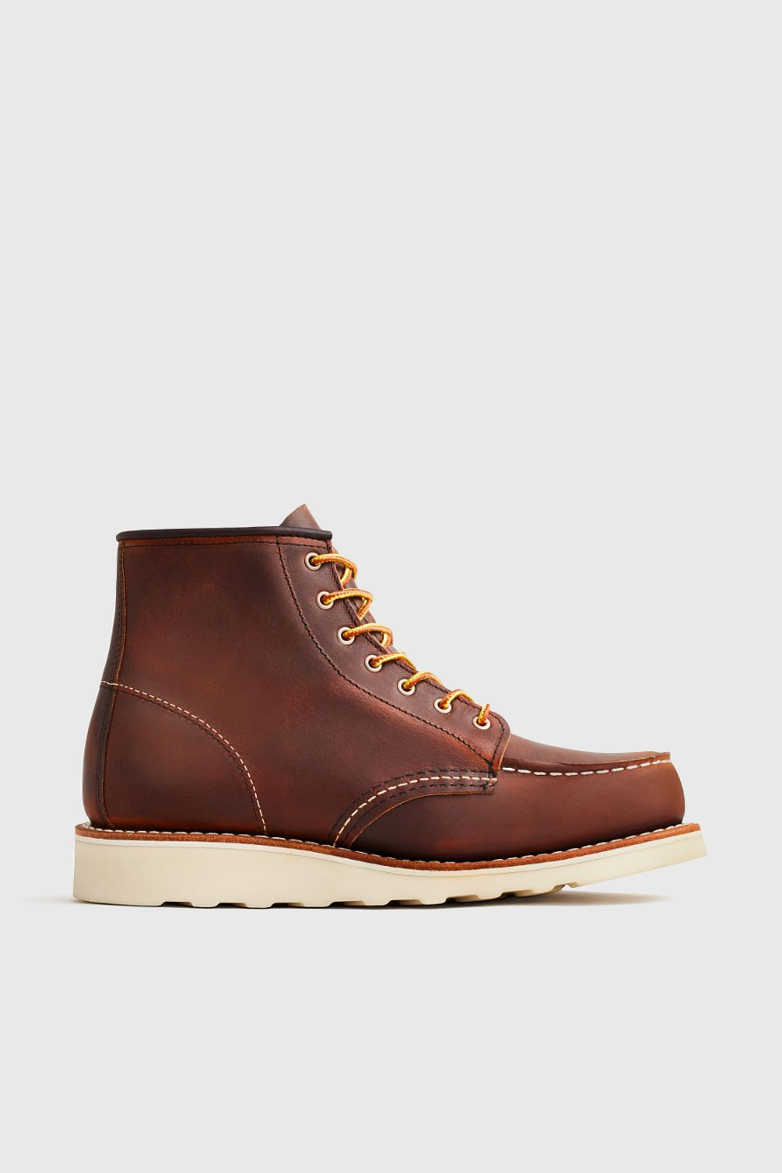 red wing Red Wing Stivaletto 6-inch Classic Moc Toe In Pelle Copper Rough & Tough Marrone Donna