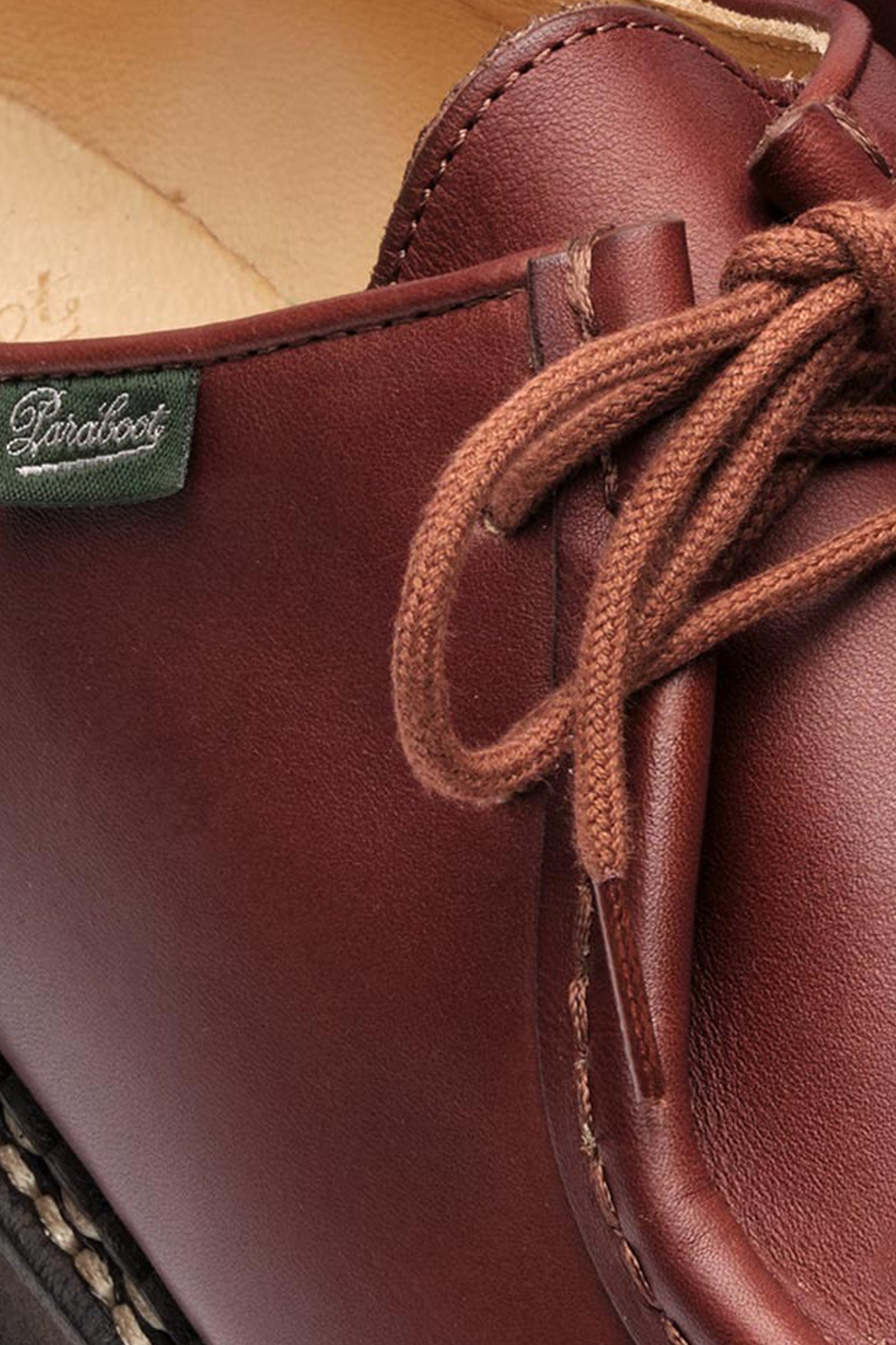 paraboot Paraboot Scarpa Derby Michael Lisse Marron Uomo, view 2