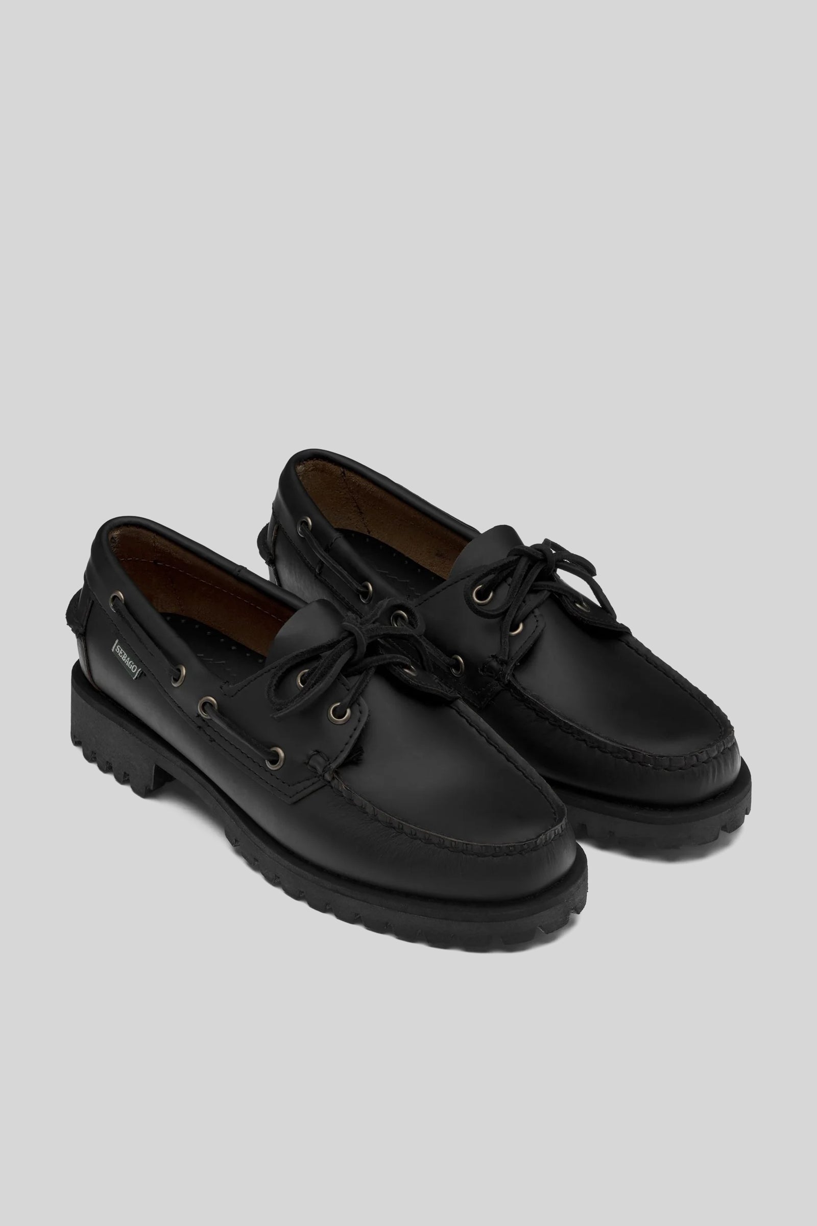 sebago Sebago Mocassino Ranger Waxy Woman Nero Donna, view 2