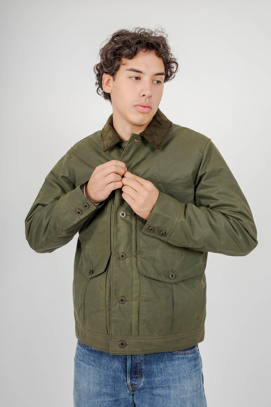filson Filson Journeyman Jacket Verde Uomo, view 3