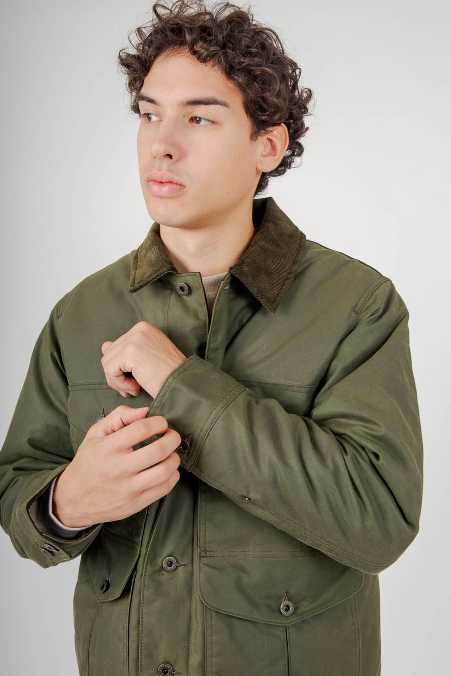 filson Filson Journeyman Jacket Verde Uomo, view 5