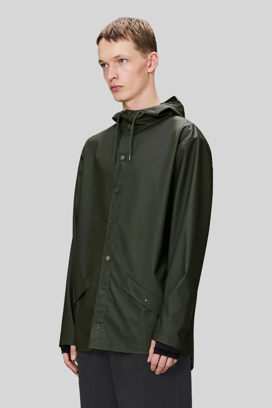 rains Rains Jacket Verde Uomo, view 3