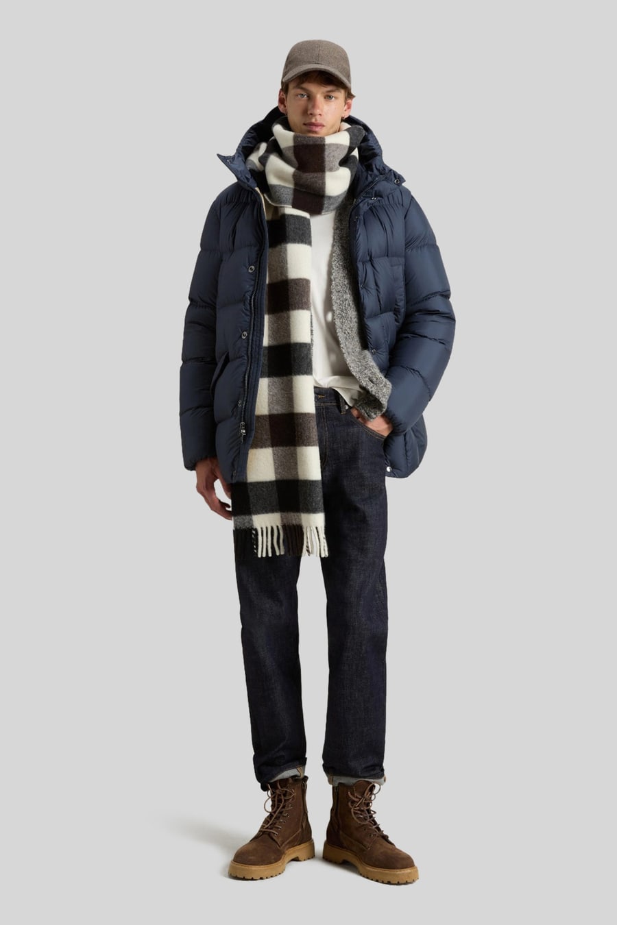 Woolrich Woolrich Cloud Davis Parka Blu Uomo, view 7