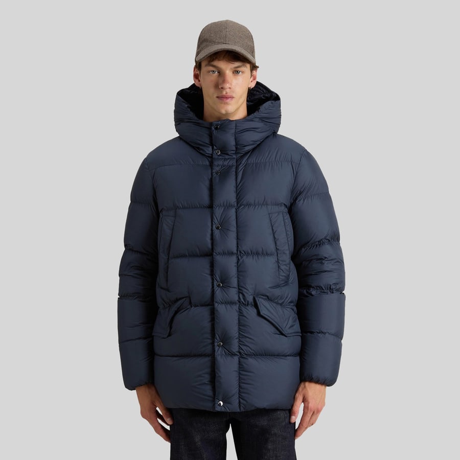 Woolrich Woolrich Cloud Davis Parka Blu Uomo, view 8