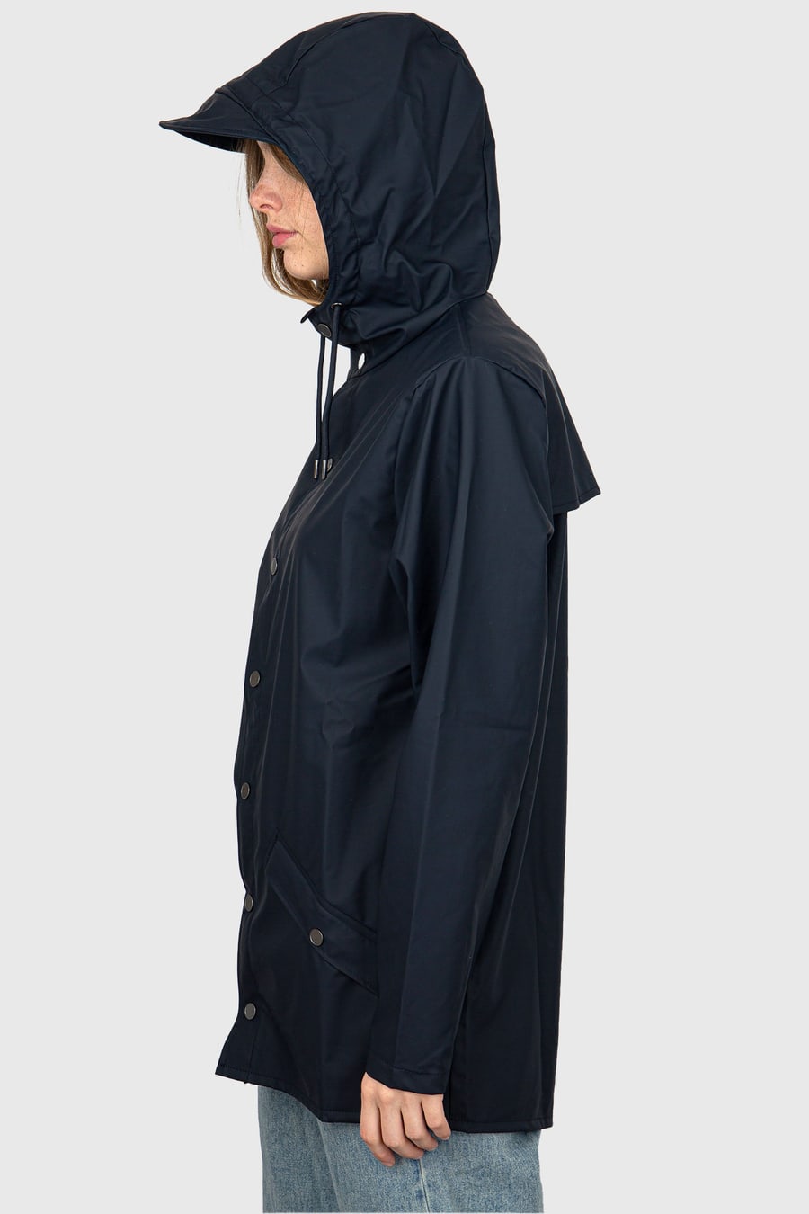 rains Rains Jacket Blu Navy Donna, view 3