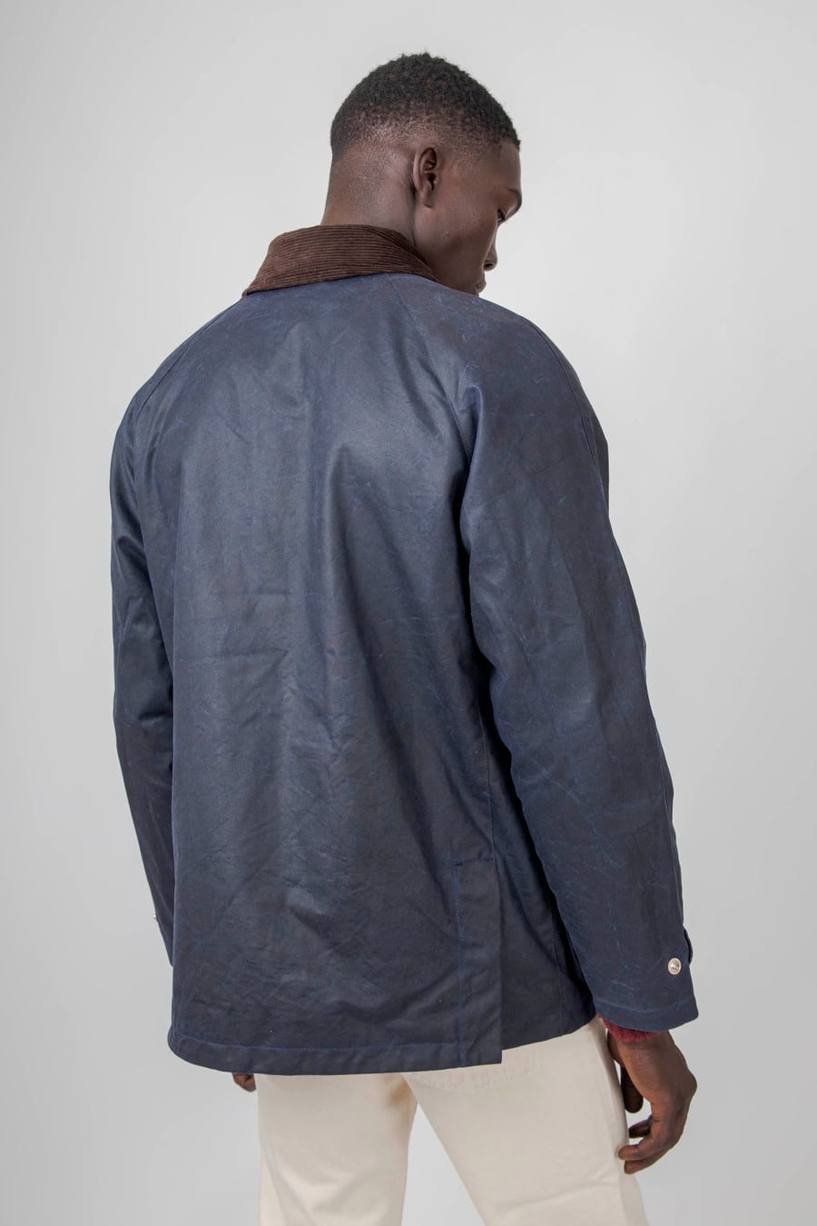 manifattura ceccarelli Manifattura Ceccarelli Rain Caban Blu Navy Uomo, view 3
