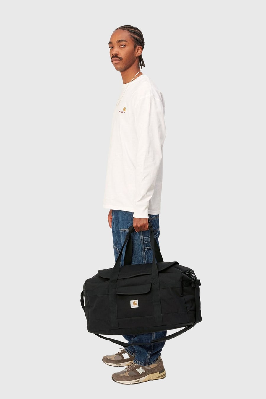 Carhartt WIP Carhartt Wip Jack Duffle Bag Nero Unisex, view 2