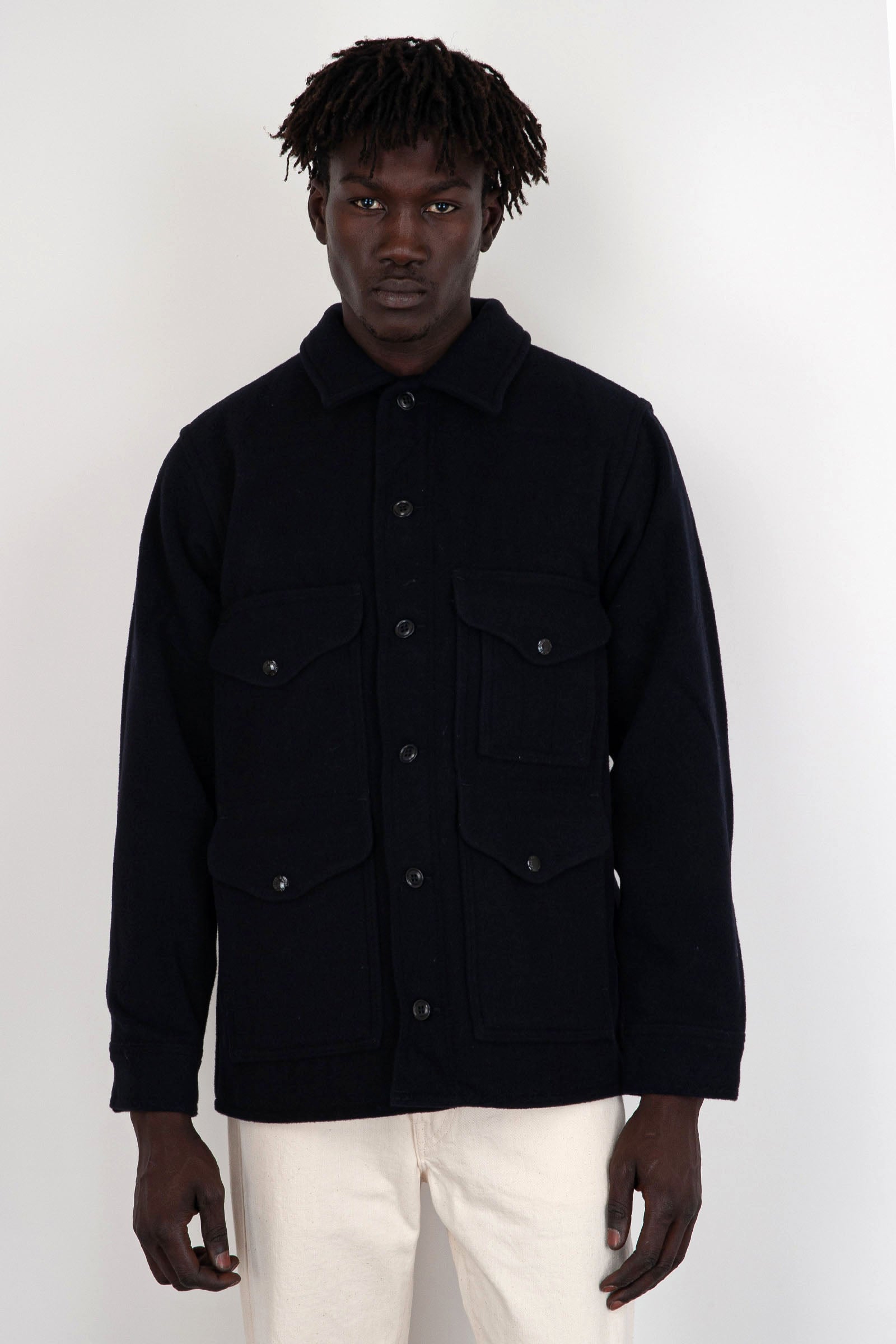 filson Filson Giubbotto Mackinaw Cruiser Blu Scuro Uomo