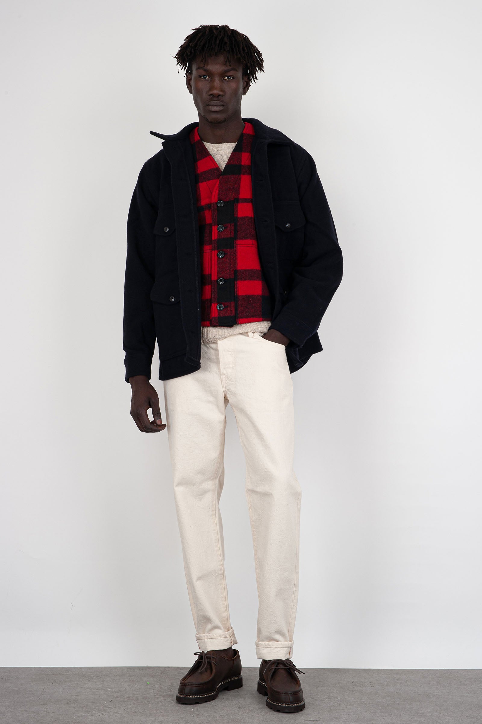 filson Filson Giubbotto Mackinaw Cruiser Blu Scuro Uomo, view 2