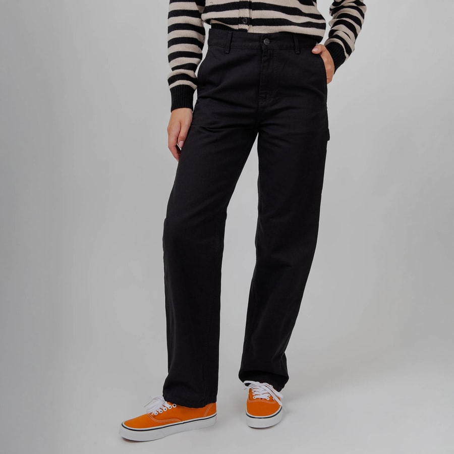 Carhartt WIP Carhartt Wip W' Pierce Pant Nero Donna, view 7