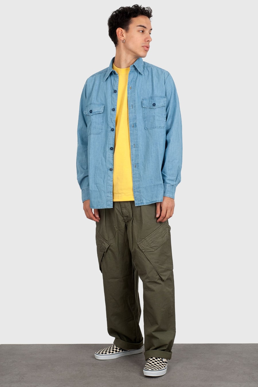 filson Filson T-shirt Frontier Graphic Giallo Uomo, view 6