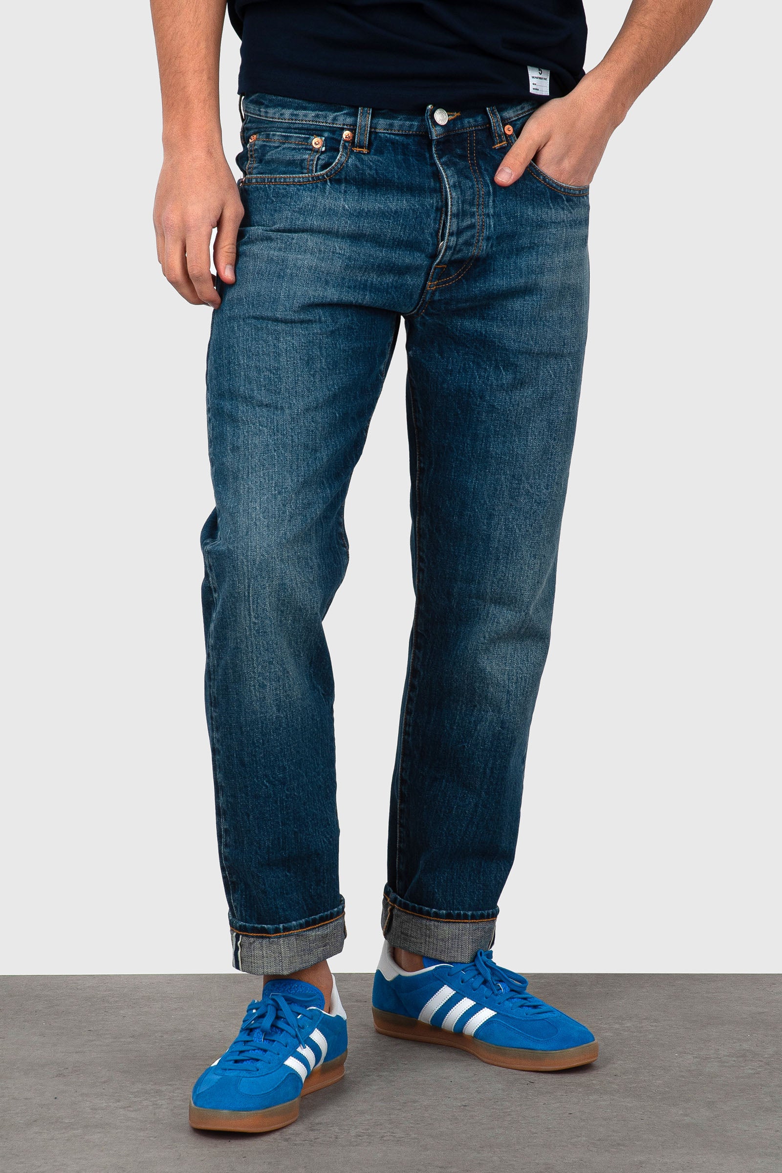 fortela Fortela Jeans John 965 Blu Medio Uomo