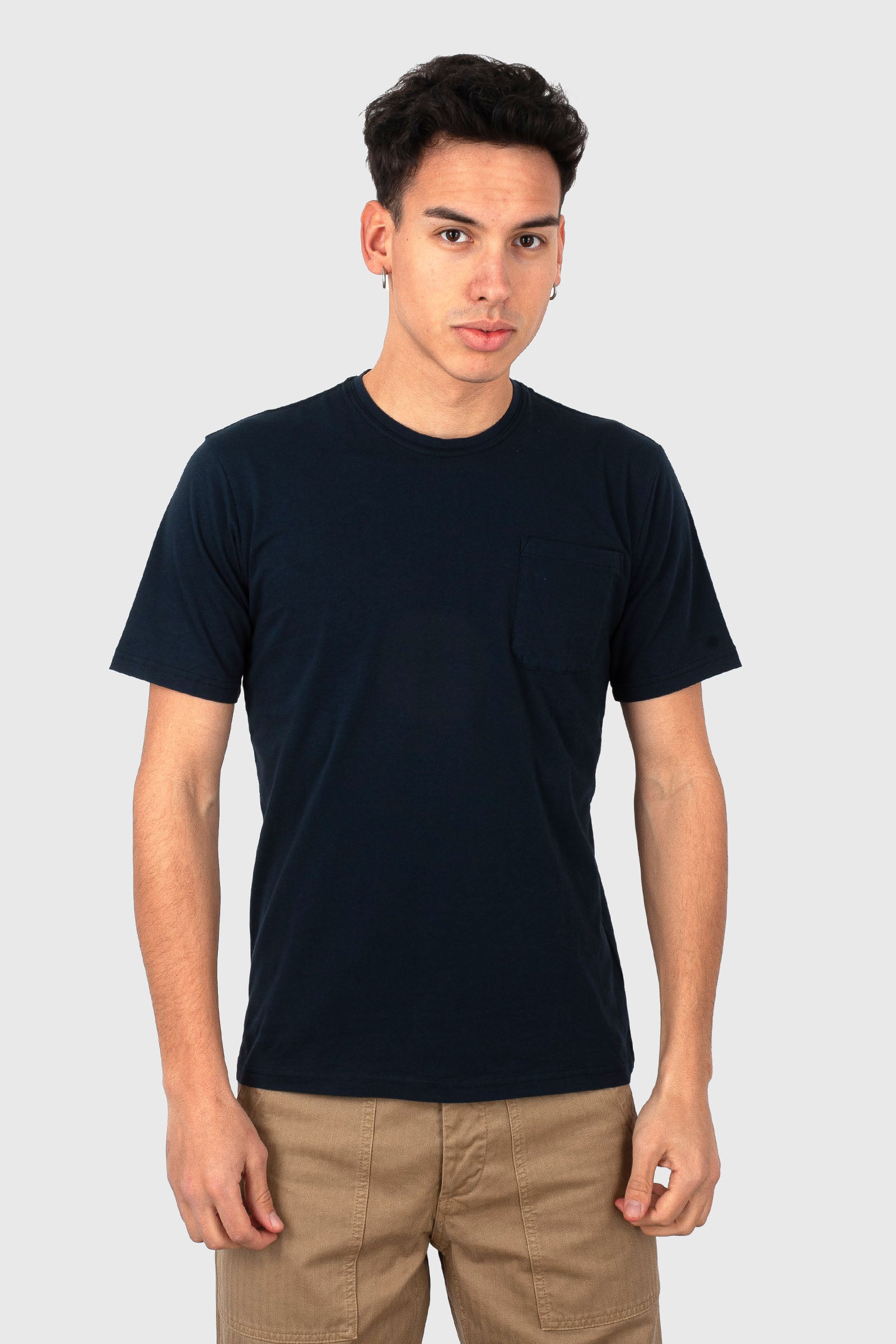 aspesi Aspesi T-shirt In Jersey Di Cotone Blu Navy Uomo